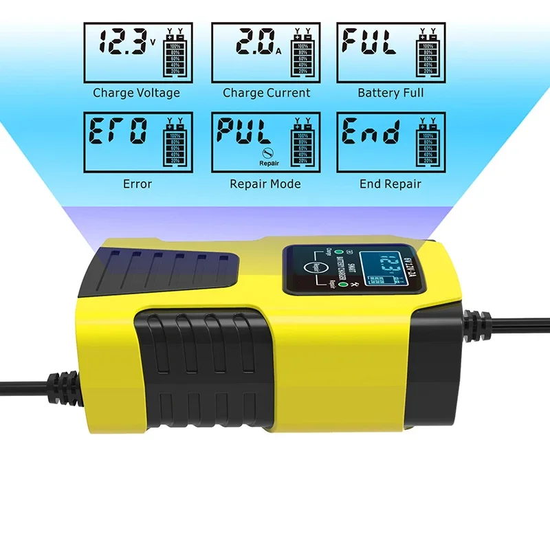 Agm Deep Cycle Battery - New Protable Automatic 2A 6V 12V