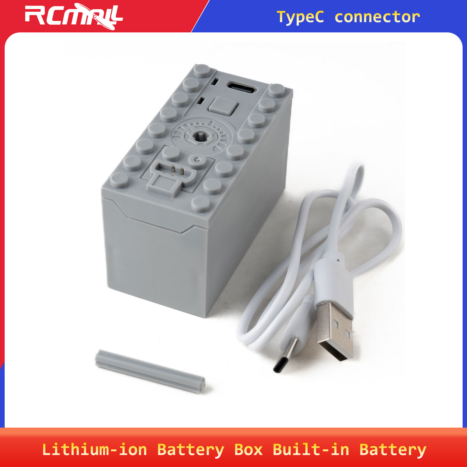 Renewable Energy Lego - Lithium-ion Battery Box Built-in Battery compatible