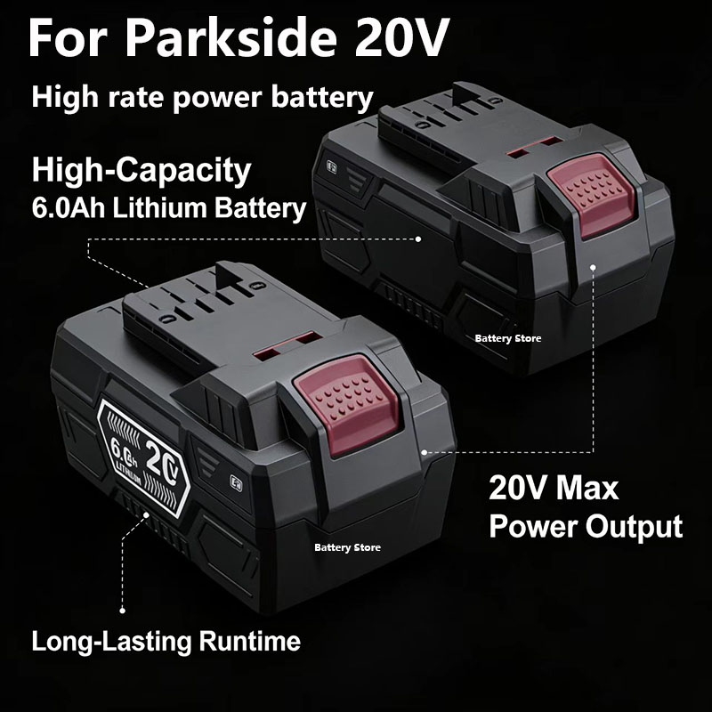 Agm Deep Cycle Battery - For Parkside 20V full range electric