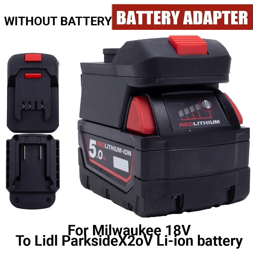 Adapter for Lidl Parkside X20V - Agm Deep Cycle Battery recension och pris