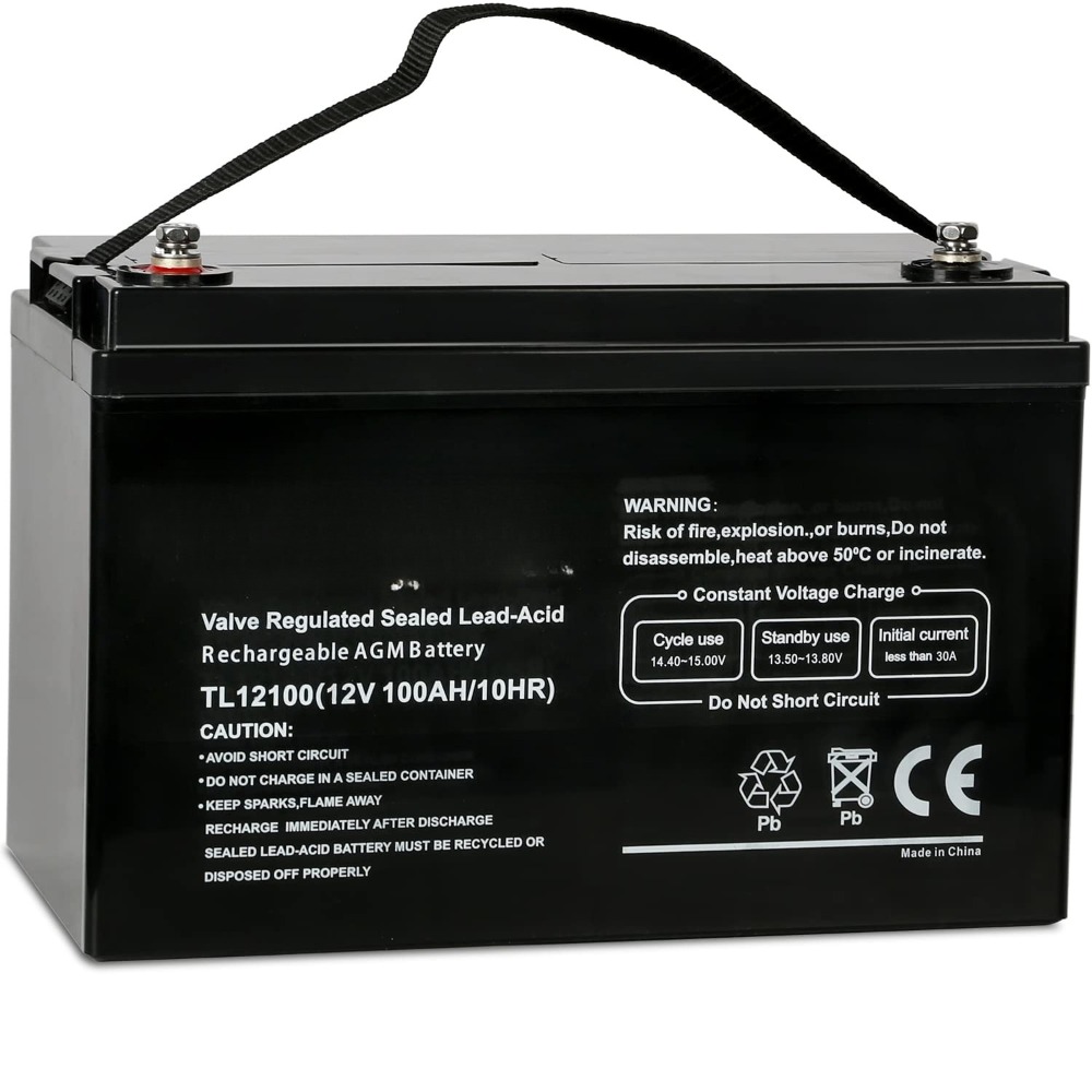 Deep Cycle AGM 12 Volt 100Ah B - Agm Deep Cycle Battery recension och pris