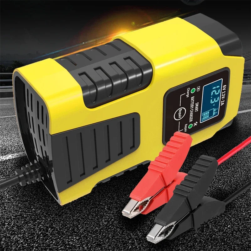 New Protable Automatic 2A 6V 1 - Agm Deep Cycle Battery recension och pris