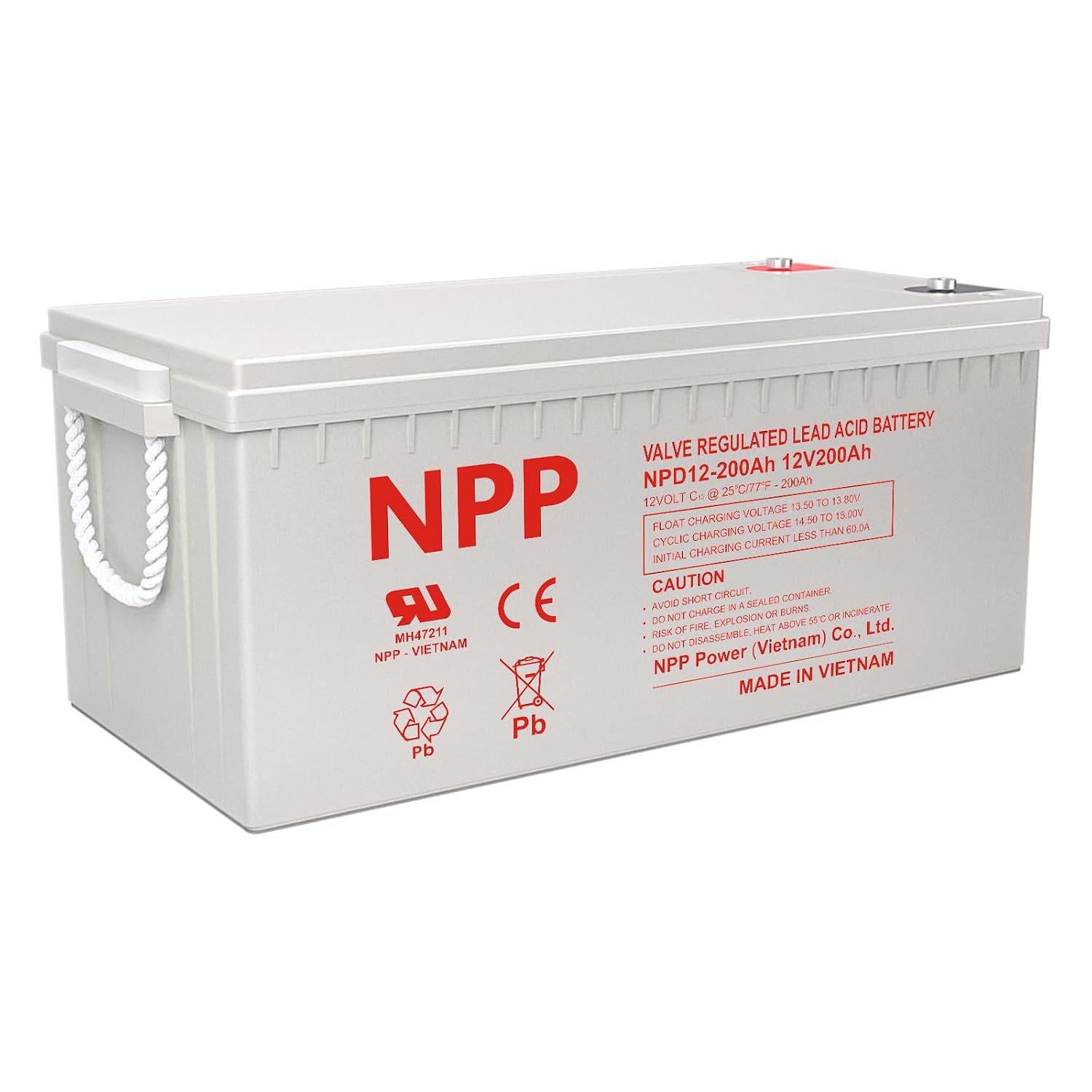 12V 200Ah AGM Deep Cycle Batte - Agm Deep Cycle Battery recension och pris