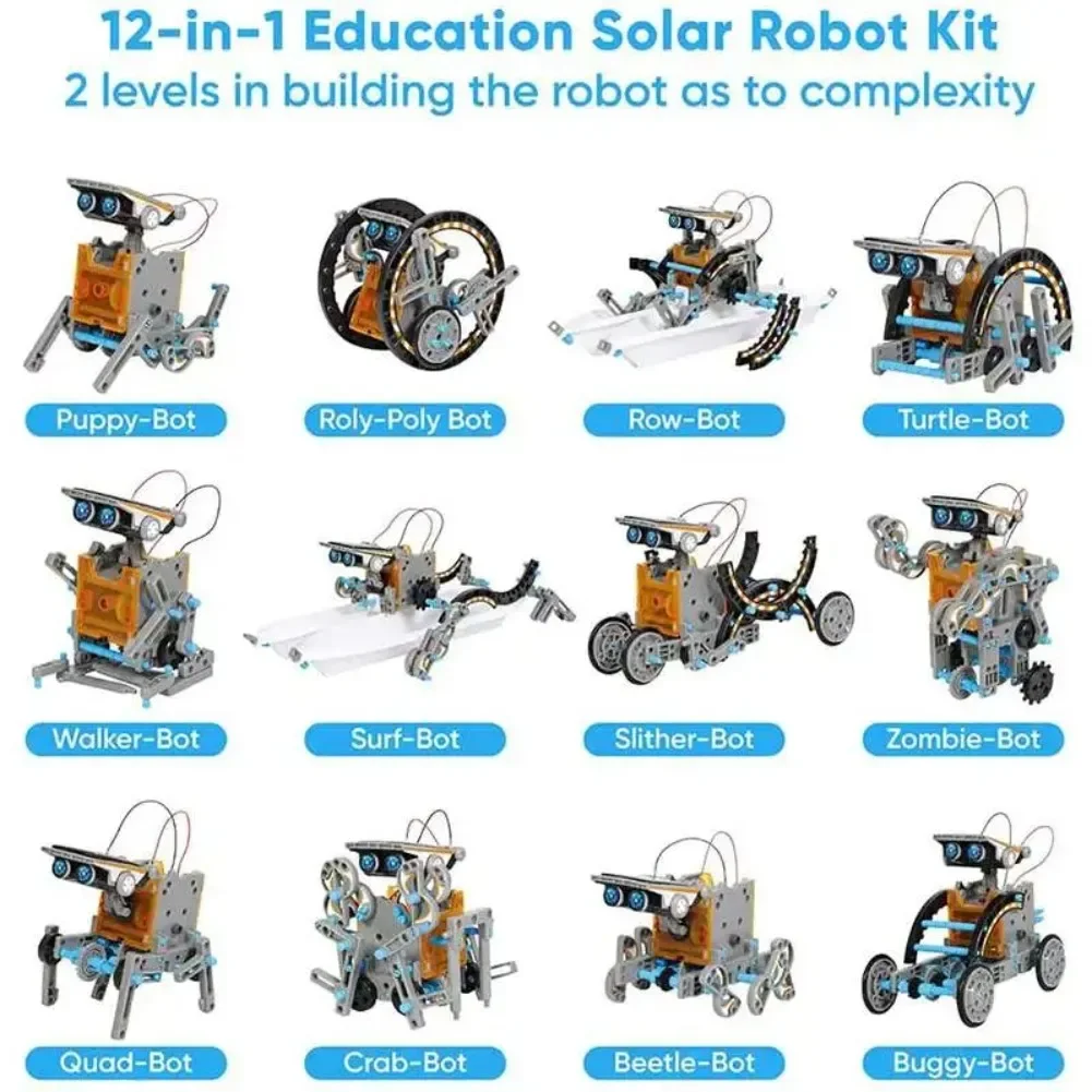 13 in 1 Solar Powered Robot Sc - Renewable Energy Lego recension och pris